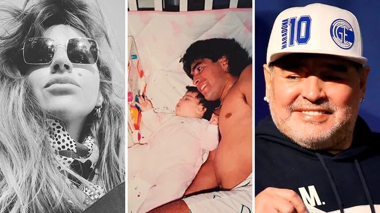 El significativo saludo de Gianinna a Diego Maradona por sus 60 años: Es cierto que se ama hasta el final
