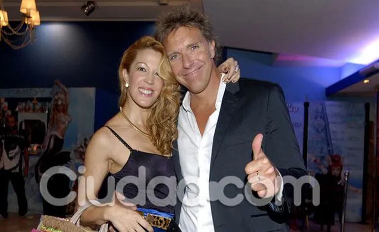 Alejandro Fantino y Miriam Lanzoni, juntos. (Foto: archivo Ciudad.com)