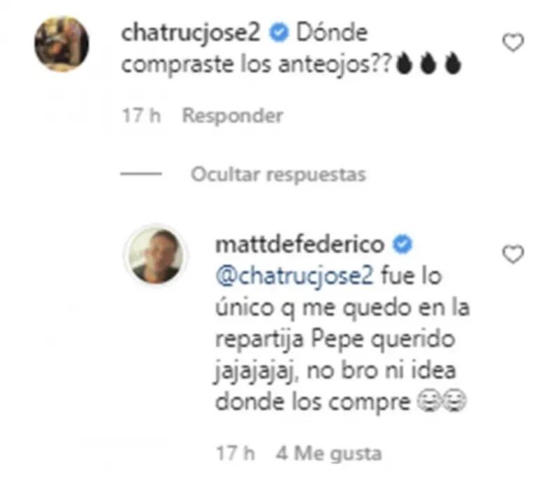 Filoso posteo de Matías Defederico en medio de su conflicto con Cinthia Fernández: "Vence con la indiferencia"