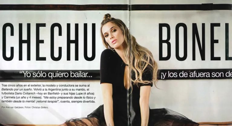 Chechu Bonelli, fotos sexies y advertencia a Darío Cvitanich antes de volver a la Argentina: "Le dije, 'cuidate, no expongas a las nenas ni a mí'"