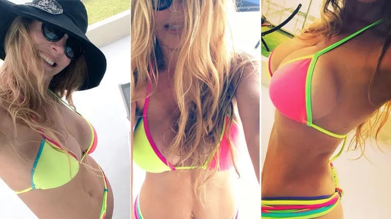 Las selfies súper sexies de Mónica Ayos en Miami (Foto: Twitter)