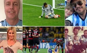 Los tweets de los famosos por la histórica goleada de Alemania a Brasil. (Foto: archivo) 