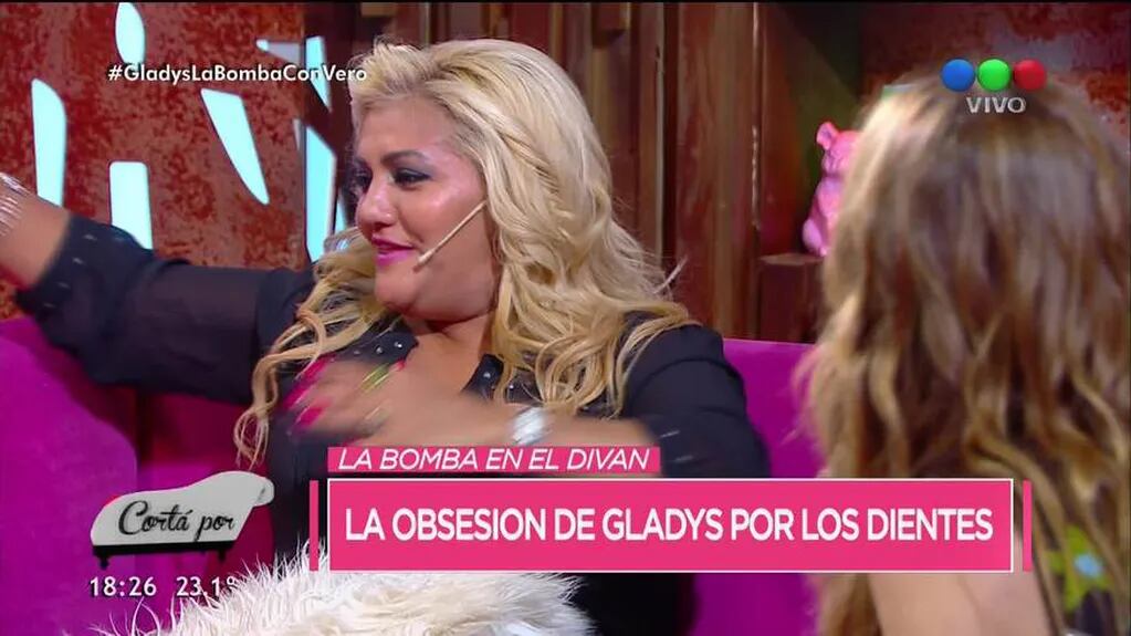 Las declaraciones sexuales de Gladys, La Bomba Tucumana en Cortá por Lozano