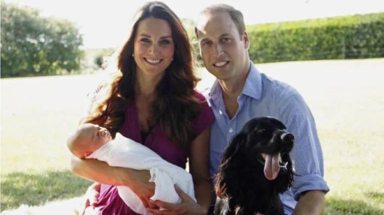 El príncipe Guillermo y Kate Middleton dan la bienvenida a un nuevo integrante de su familia