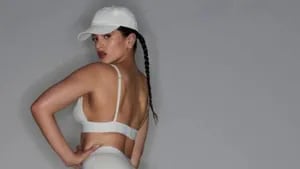 Kim Kardashian y Rosalía, juntas: alianza y sesión de fotos para una marca de ropa interior