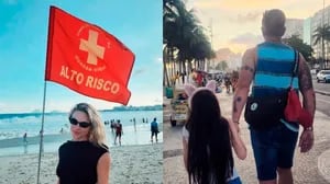 Emilia Attias y el Turco Naim viajaron con su hija Gina a Brasil: las fotos más tiernas en familia