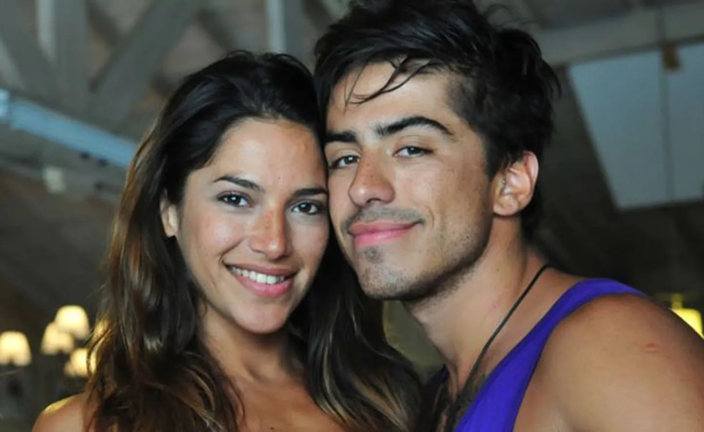 Yana Iglesias y Augusto Buccafusco, felices por el embarazo (Foto: Ideas del Sur). 