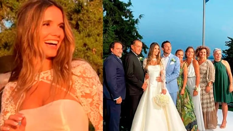 Pico Mónaco y Diana Arnopoulos tuvieron una glamorosa boda en Grecia.