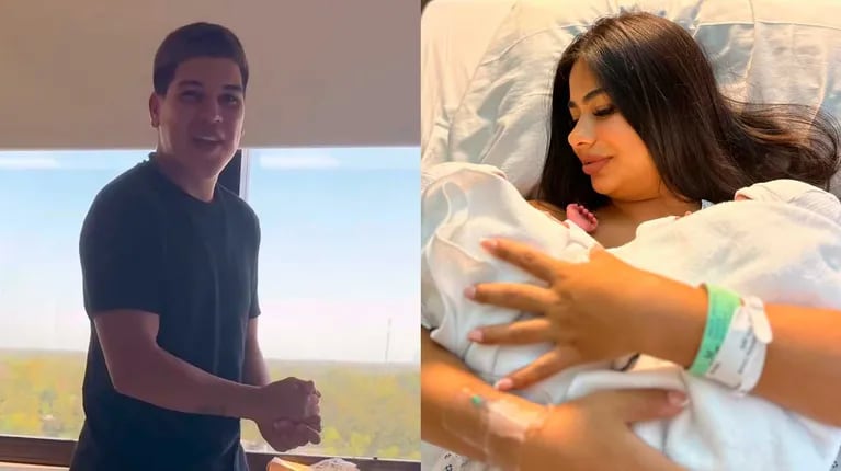 Daniela Celis escrachó a Thiago Medina antes de la cesárea de las gemelas y publicó el video