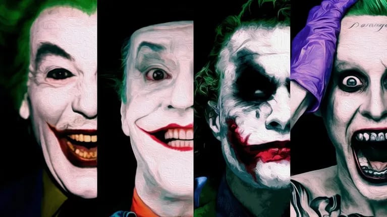 Conocé a los cuatro actores que han interpretado a The Joker
