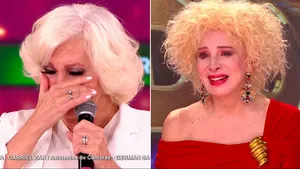 Luisa Albinoni se largó a llorar al quedar eliminada del Cantando y emocionó a Nacha Guevara