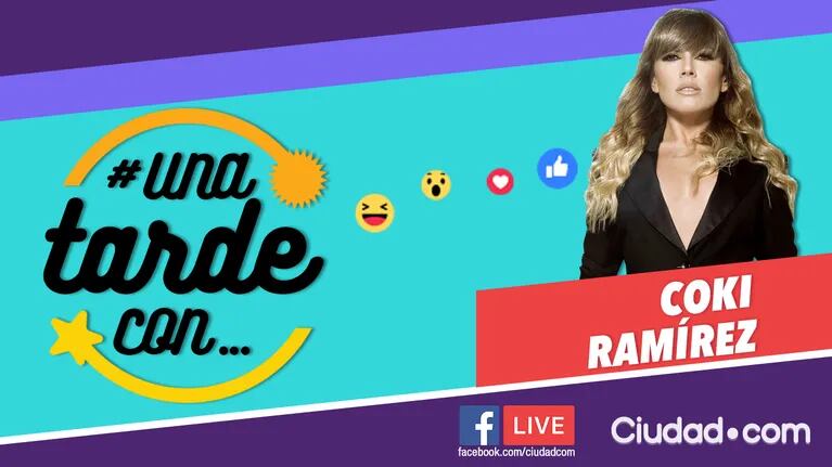 Coki Ramírez en #UnaTardeCon por Facebook Live.