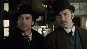 Robert Downey Jr. y Jude Law la rompieron en Sherlock Holmes