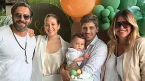 Barbie Vélez y Lucas Rodríguez bautizaron a su hijo Salvador: el tierno álbum de fotos