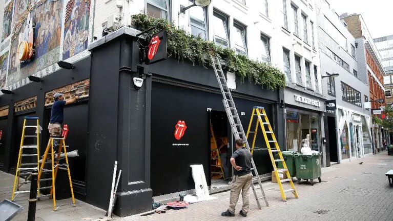  Los Rolling Stones abrirán una tienda en el barrio de Soho de Londres. Foto: Reuter.