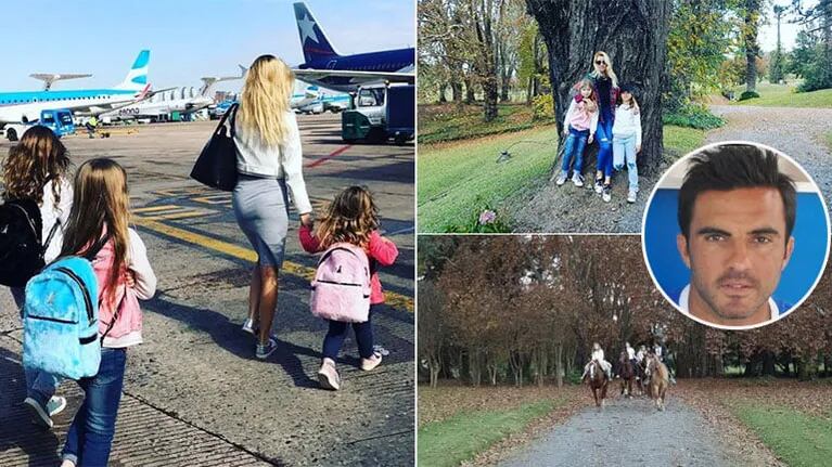 Nicole Neumann viajó a Salta junto a sus hijas (Foto: Instagram)