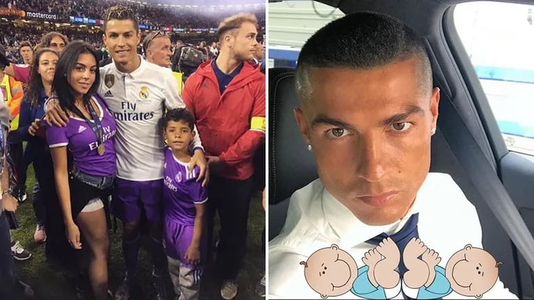 Cristiano Ronaldo, sería papá de gemelos por vientre de alquiler junto a Georgina Rodríguez. (Foto: Instagram)