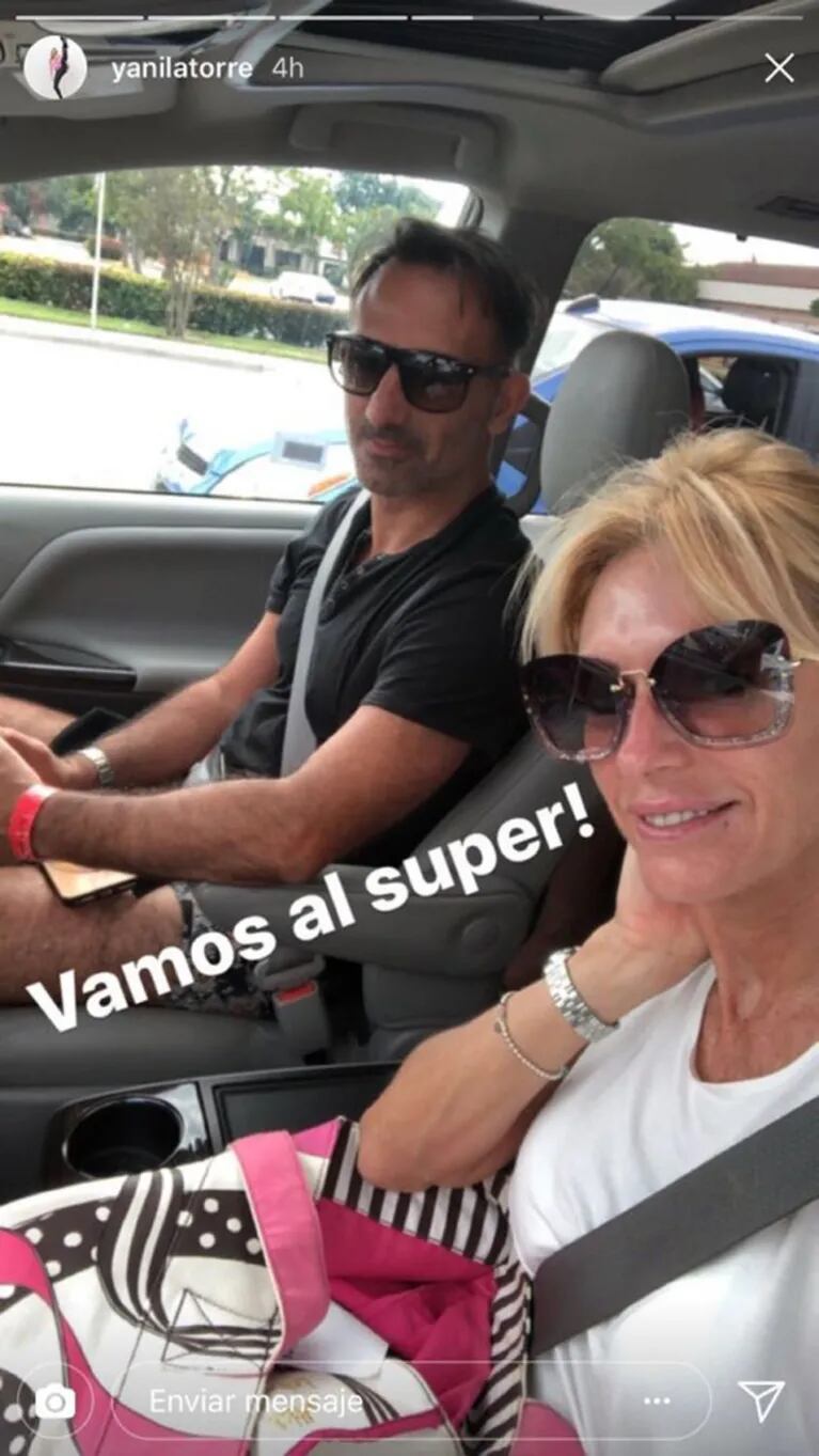 Las vacaciones de Yanina y Diego Latorre en Miami: lomazo y amor en el mar