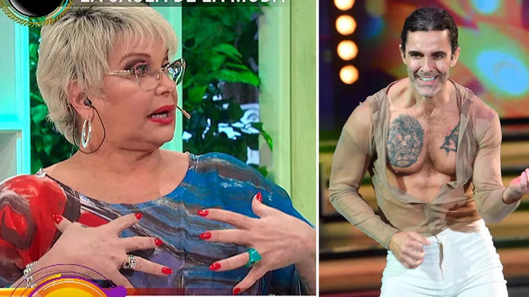 Carmen Barbieri bromeó al límite sobre los tatuajes de Mariano Martínez