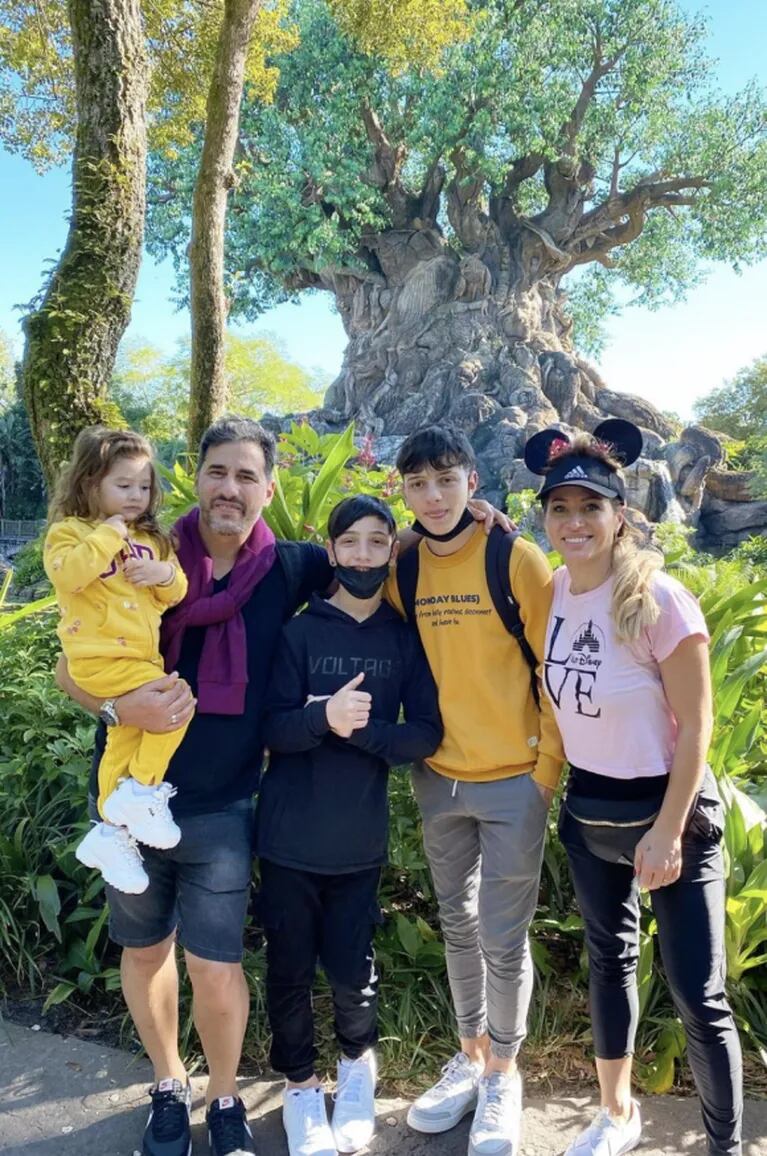 Adabel Guerrero posteó el álbum de fotos de las primeras vacaciones de su hija: "Está feliz y nosotros también"