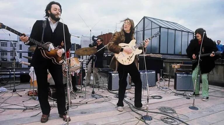 La nueva mezcla del concierto en la terraza de The Beatles llega a Spotify y YouTube