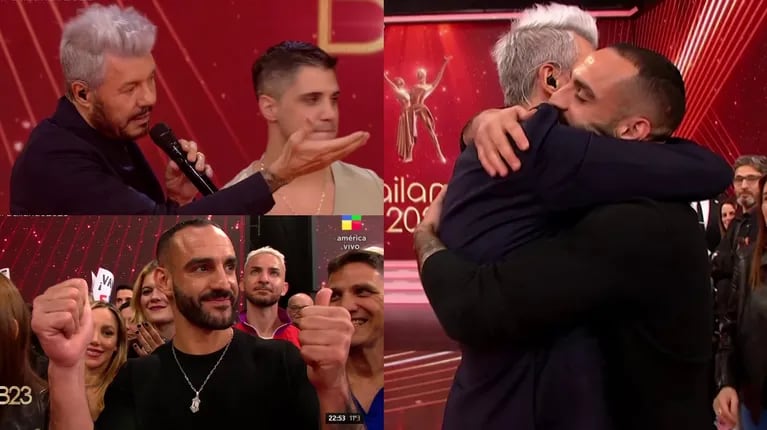 El cálido abrazo de Marcelo Tinelli a Maxi Guidici en Bailando 2023: “Me encanta verte bien”