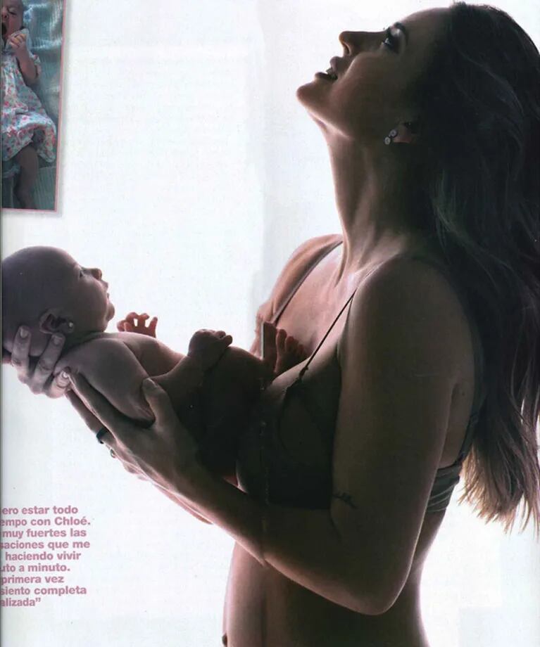 Jésica Cirio en una producción súper tierna con su hija recién nacida: las mejores fotos y ¿por qué decidió no hacer colecho?