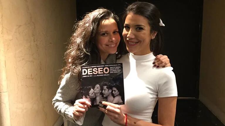 Julieta Ortega y Andrea Rincón, "novias sin sexo". (Foto: archivo Twitter)