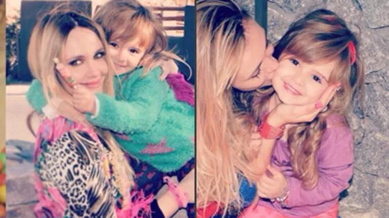 Melina Pitra y un hermoso mensaje de cumpleaños para su hija mayor (Fotos: Instagram). 