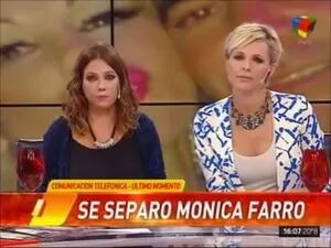Mónica Farro confirmó que dejó a Juan Suris 