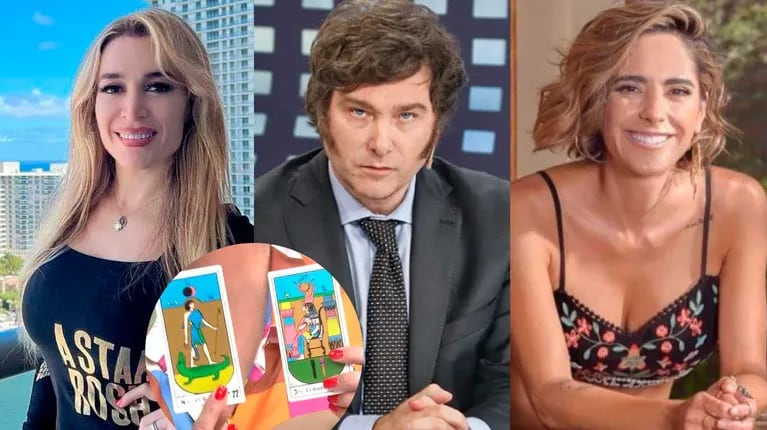Las cartas del tarot hablaron sobre la relación de Javier Milei, Fátima Florez y Victoria Vannucci
