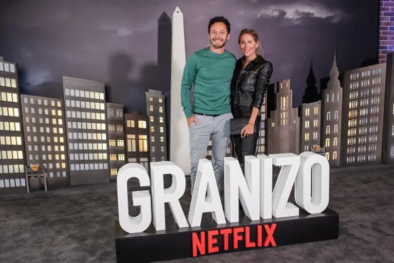 Las fotos del estreno de Granizo: Francella, Laurita Fernández y la primera salida pública de Benjamín Vicuña con Eli Sulichin