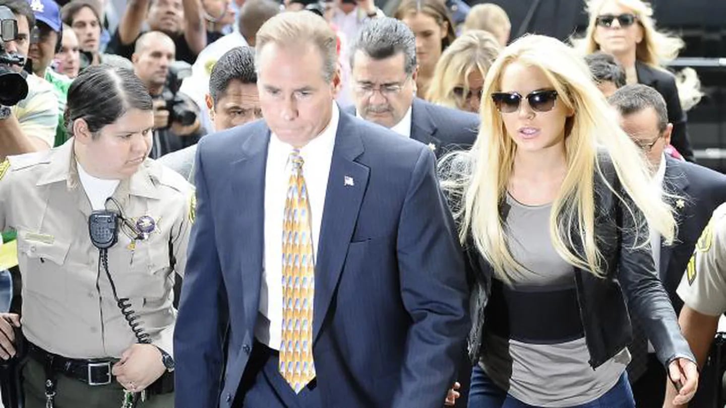 Lindsay Lohan pagó 300.000 dólares de fianza para evitar la cárcel