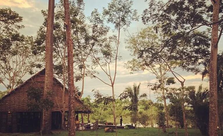 El álbum de las vacaciones de Silvina Luna en el llano amazónico (Foto: Instagram).