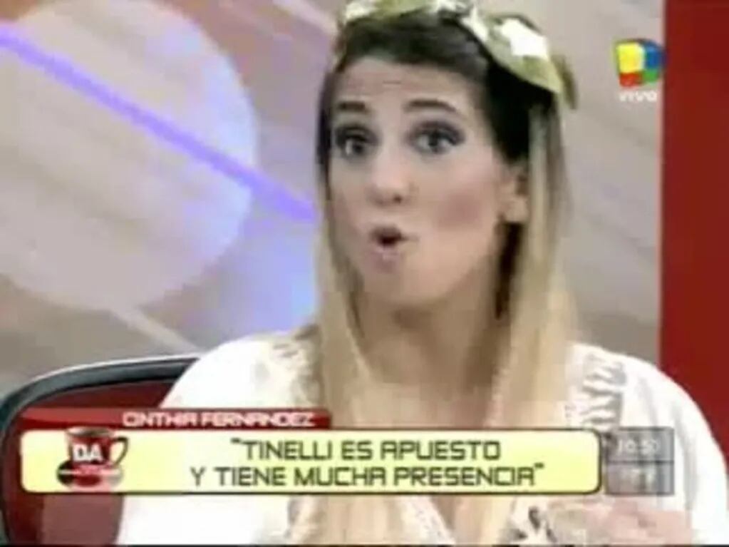 Cinthia Fernández habló de su supuesto affaire con Marcelo Tinelli