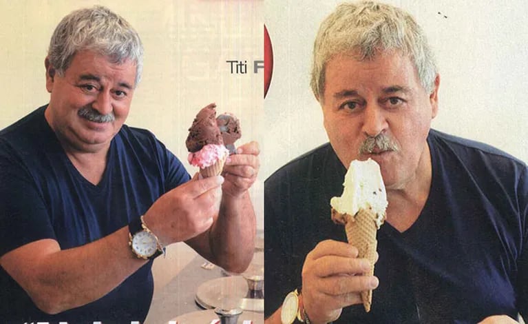 Tití Fernández abrió su propia heladería en Parque Chacabuco (Foto: Revista Paparazzi). 