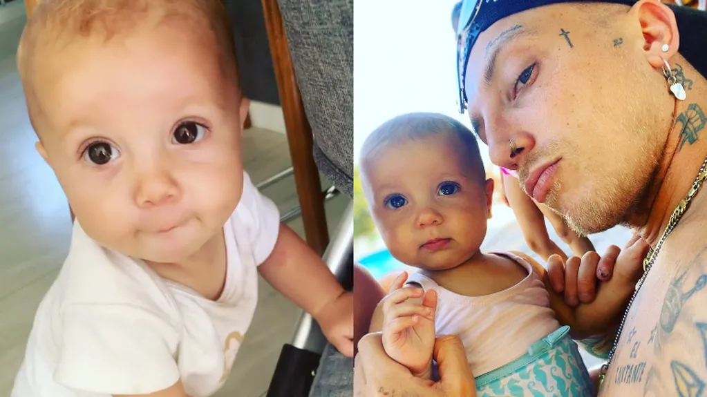 El Polaco enterneció a sus seguidores con video de su beba de 7 meses diciéndole "papá"