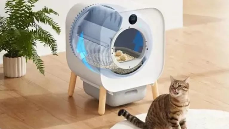 Xiaomi presenta su caja de arena para gatos inteligente