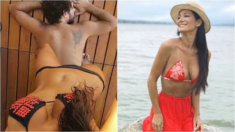 Silvina Escudero y una foto súper sexy con su novio (Fotos: Instagram)