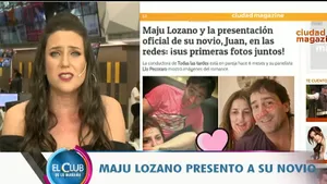Maju Lozano presentó a su novio