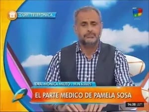 La médica de Pamela Sosa habló de la salud de la chilena