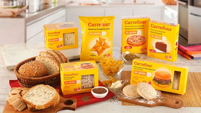 Carrefour presenta pan rallado y tostadas bajo su línea sin gluten