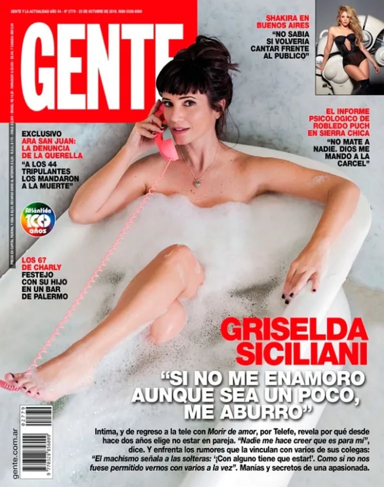 Griselda Siciliani, fotos sexies y confesiones de amor: "Cuando me apasiono, voy a fondo"