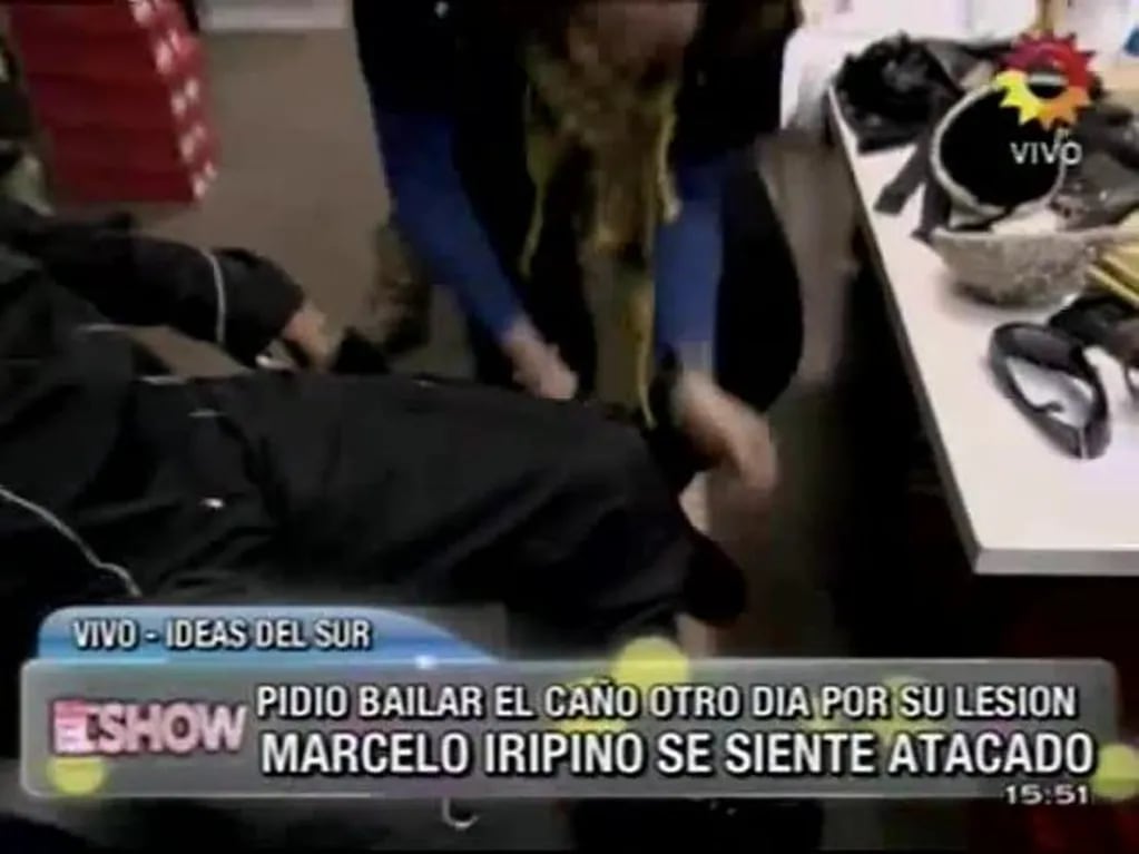 Marcelo Iripino volvió a sufrir otro ataque de pánico
