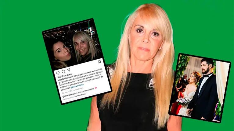 El mensaje súper especial de Claudia Villafañe a Dalma Maradona