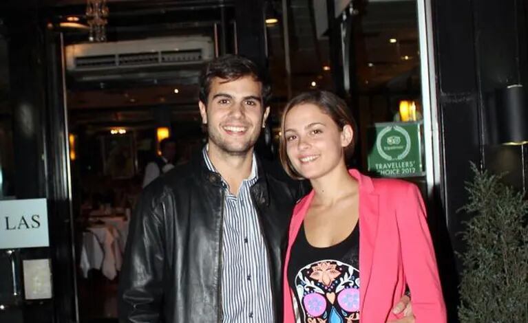 Thiago Batistuta y su novia Yael en Piegari. (Foto: Fran Larguía Prensa)