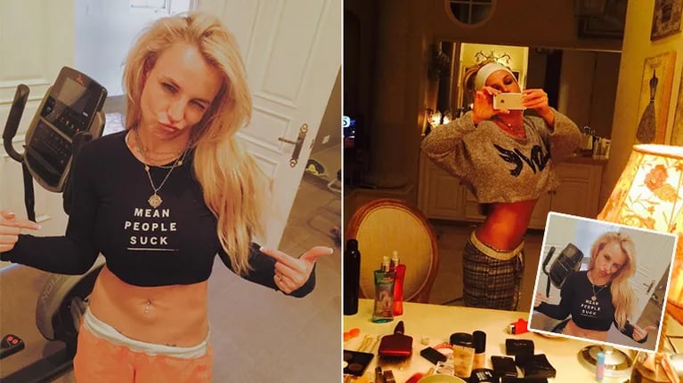 Britney Spears, diosa a los 34 años: mirá sus selfies mostrando abdominales y cuerpazo