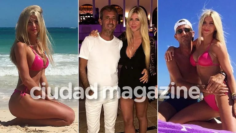 Las fotos de las vacaciones del escribano de ShowMatch con su sensual y joven novia en Punta Cana.