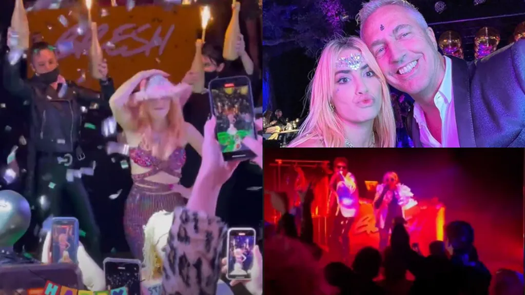 Lali Espósito celebró sus 30 años con una mega fiesta llena de famosos