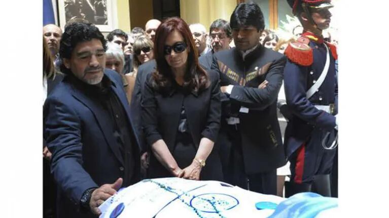 Artistas y famosos acompañan a Cristina Kirchner